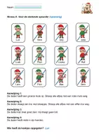 Voorbeeld - Begrijpend lezen: De Kerst-detective - 2de leerjaar/groep 4 - Pagina 3