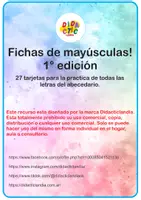 Vista previa - Juegos / Gamificación - Fichas de mayúsculas edición 1 - página 2