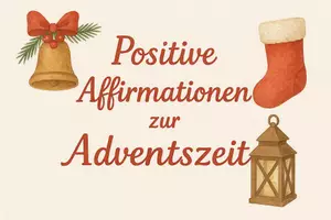 Vorschau - Bildkarten - Positive Affirmationen in der Adventszeit - Deckblatt