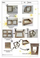 Vorschau - Arbeitsblätter - AB Laterne aus Easy Sticks/Holzklötzchen - Seite 1