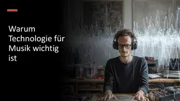 Vorschau - Präsentationen/Tafelbilder - Musikproduktion & Technologie – Präsentation SEK II - Deckblatt