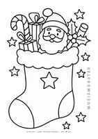 Vorschau - Arbeitsblätter - Nikolausstiefel der Musikmonster – 5 lustige Ausmalvorlagen für die Weihnachtszeit - Seite 2