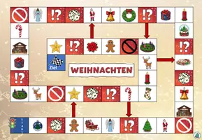 Vorschau - Spiele - Spielplan / Brettspiel "Weihnachten" Daz / Deutsch - Seite 2