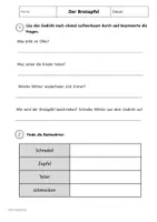 Vorschau - Arbeitsblätter - Materialpaket - Gedichte - Seite 2