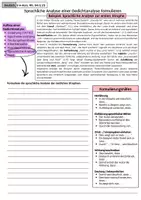 Vorschau - Arbeitsblätter - Sprachliche Analyse formulieren - Deckblatt