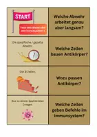 Vorschau - Spiele - Legespiel spezifische Immunabwehr - Biologie - Seite 1