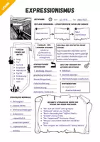 Vorschau - Arbeitsblätter - Expressionismus: Epochensteckbrief mit 10 Kriterien und Lösung - Seite 2