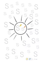 Vorschau - Arbeitsblätter - Buchstabe S s - Arbeitsblättermix 1. Klasse - Seite 1