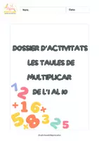 Vista previa - Hojas de trabajo - Exercicis multiplicacions - Portada