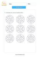 Vista previa - Hojas de trabajo - Exercicis multiplicacions - página 3