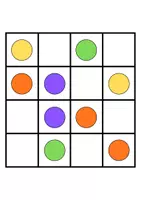 Vista previa - Juegos / Gamificación - Patrones de colores - NIVEL II (4x4) - Portada
