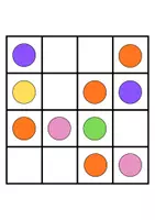 Vista previa - Juegos / Gamificación - Patrones de colores - NIVEL II (4x4) - página 3