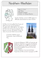 Vorschau - Arbeitsblätter - Bundesländer Deutschland Informationstexte - Seite 1