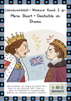 Vorschau - Arbeitsblätter - Weimarer Klassik 2 go: Maria Stuart - Historizität - Deckblatt