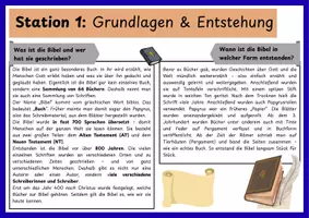 Vorschau - Arbeitsblätter - Die Bibel - Lernen an Stationen (Bibelführerschein) - Seite 3
