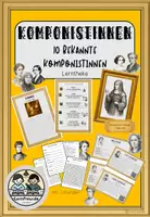 Vorschau - Unterrichtsreihen - Musik: Lerntheke - bekannte Komponistinnen - Deckblatt