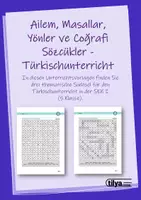 Vorschau - Spiele - Ailem, Masallar, Yönler ve Coğrafi Sözcükler - Türkischunterricht - Deckblatt