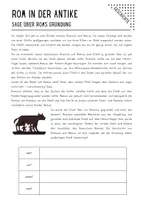 Vorschau - Arbeitsblätter - Römisches Reich einfach erklärt – Alltag, Gesellschaft & Geschichte - Seite 1
