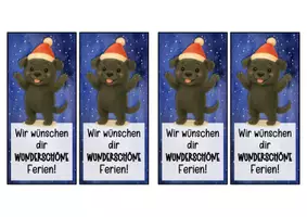 Vorschau - Anderer Materialtyp - Labradorklasse Lesezeichen zu Weihnachten - Seite 2