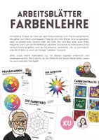 Vorschau - Arbeitsblätter - Farbenlehre Arbeitsblätter, Itten und Küppers - Deckblatt