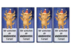 Vorschau - Anderer Materialtyp - Steinbockklasse Lesezeichen zu Weihnachten - Seite 2
