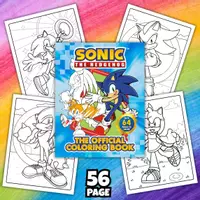 Aperçu - Jeux - Sonic the Hedgehog – Ultimales Ausmalbuch für Kinder | 56 Seiten - Page de couverture