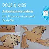 Vorschau - Mal- und Bastelvorlagen - Bastelvorlage: Der Körpersprachehund - Deckblatt