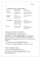 Vorschau - Arbeitsblätter - Stofftransport Zellmembran Text Aufgaben Lösung - Seite 3