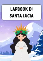 anteprima - Altro tipo di materiale - Lapbook di Santa Lucia - Pagina di copertina