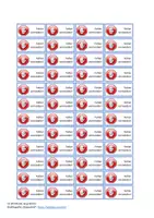 Vorschau - Mal- und Bastelvorlagen - Korrekturtastenabdeckung für Tastschreibanfänger - Seite 2