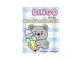 Vista previa - Unidades / Secuencias / Situaciones de Aprendizaje - BINGO MULTIPLICACIÓN - página 1