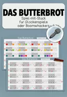 Vorschau - Arbeitsblätter - Das Butterbrot - Spiel-mit-Stück Glockenspiele/Boomwhackers - Deckblatt