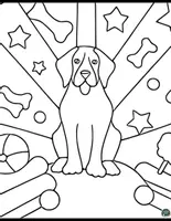 Vorschau - Mal- und Bastelvorlagen - Meine Hunde – Malvorlagen - Seite 2