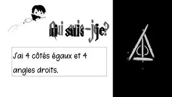 Aperçu - Les quadrilatères - Devinettes (Harry Potter) - Page 1