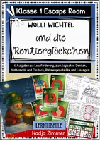 Vorschau - Unterrichtsreihen - Materialpaket - Wolli Wichtel -mit allen Wichtelbriefen, Wichtellaterne/ Wichtelrufer und weiteren Kunstprojekten - Seite 1