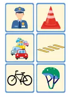 Vorschau - Spiele - Finde 2 Gleiche Verkehr - Polizist - Seite 1