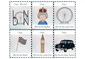 Vorschau - Spiele - I have... who has...? - "London sights" - Seite 1