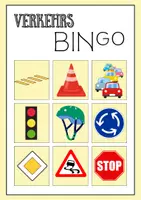 Vorschau - Spiele - Verkehrs Bingo - Deckblatt