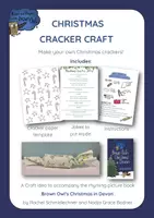 Vorschau - Mal- und Bastelvorlagen - Instructions & Template to Make Christmas Crackers - Deckblatt