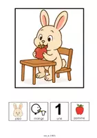 Aperçu - Apprentissages en autonomie - Pipo et les fruits et légumes d'hiver - Page 1