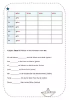 Vorschau - Arbeitsblätter - DaZ Deutsch als Zweitsprache Verben konjugieren - Seite 2