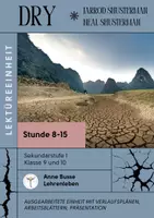 Vorschau - Stundenentwürfe - Shusterman: Dry: Unterrichtseinheit Stunde 8-15 - Deckblatt