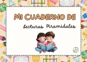 Vista previa - Hojas de trabajo - CUADERNO LECTURAS PIRAMIDALES POR NIVELES - Portada