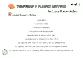 Vista previa - Hojas de trabajo - CUADERNO LECTURAS PIRAMIDALES POR NIVELES - página 3