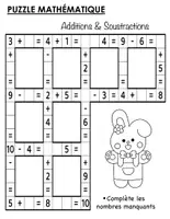 Aperçu - Apprentissages en autonomie - Activités mathématiques pour Petits Explorateurs - Page 1