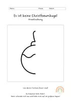 Vorschau - Arbeitsblätter - Winter-Weihnachts-Kreativübungen - es ist kein... - Seite 3