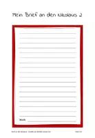 Vorschau - Arbeitsblätter - Brief an den Nikolaus (kostenlos) - Seite 2