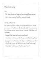 Vorschau - Stundenentwürfe - Römer römisches Reich Unterrichtsreihe Materialpaket - Seite 3