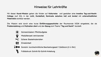 Vorschau - Fördermaterial/Inklusion - Mission Kulturreise: Der Tag trifft die Nacht - Seite 1