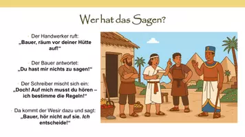 Vorschau - Stundenentwürfe - Gesellschaft im Alten Ägypten – Stände, Pharao & Alltag (Stationen + Arbeitsblatt) - Seite 2